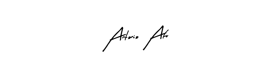 The best way (Arty Signature) to make a short signature is to pick only two or three words in your name. The name Antonio Afu include a total of six letters. For converting this name. Antonio Afu signature style 8 images and pictures png