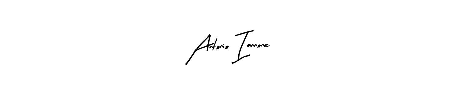 How to make Antonio Iannone name signature. Use Arty Signature style for creating short signs online. This is the latest handwritten sign. Antonio Iannone signature style 8 images and pictures png