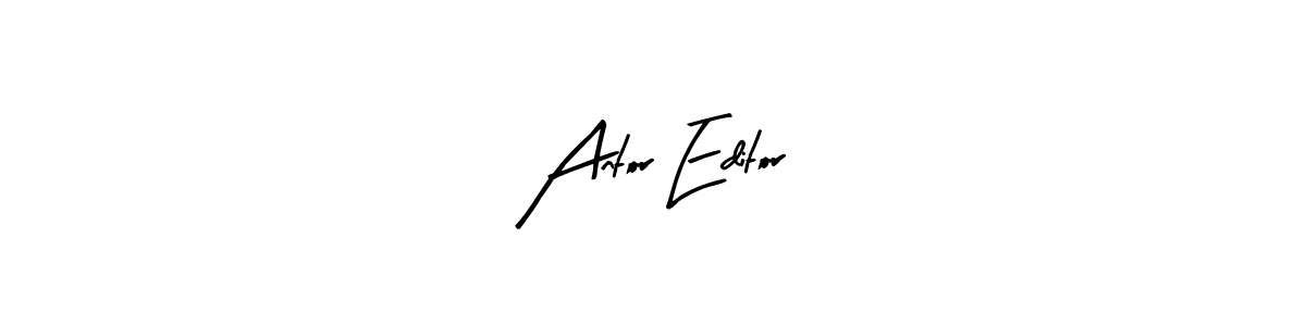 Also we have Antor Editor name is the best signature style. Create professional handwritten signature collection using Arty Signature autograph style. Antor Editor signature style 8 images and pictures png