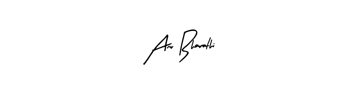 Make a beautiful signature design for name Anu Bharathi. Use this online signature maker to create a handwritten signature for free. Anu Bharathi signature style 8 images and pictures png