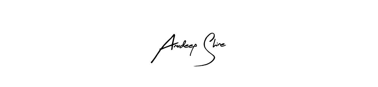 You should practise on your own different ways (Arty Signature) to write your name (Anudeep Shine) in signature. don't let someone else do it for you. Anudeep Shine signature style 8 images and pictures png