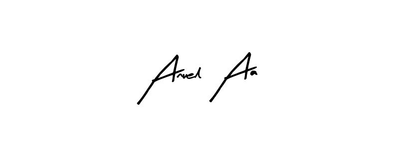 You should practise on your own different ways (Arty Signature) to write your name (Anuel Aa) in signature. don't let someone else do it for you. Anuel Aa signature style 8 images and pictures png