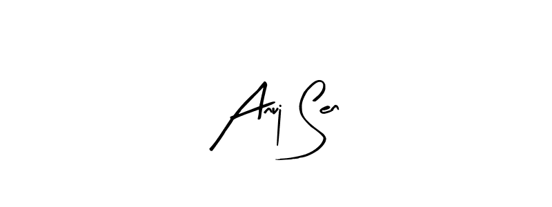 Best and Professional Signature Style for Anuj Sen. Arty Signature Best Signature Style Collection. Anuj Sen signature style 8 images and pictures png