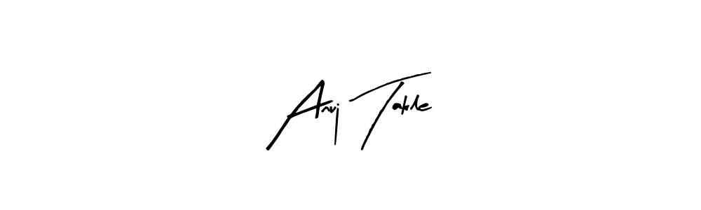 You should practise on your own different ways (Arty Signature) to write your name (Anuj Takle) in signature. don't let someone else do it for you. Anuj Takle signature style 8 images and pictures png