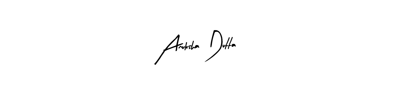 This is the best signature style for the Anuksha Dutta name. Also you like these signature font (Arty Signature). Mix name signature. Anuksha Dutta signature style 8 images and pictures png