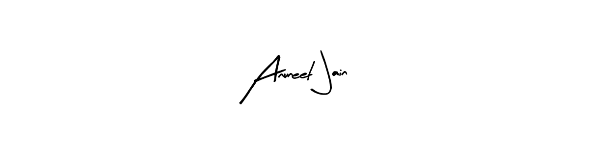 Make a beautiful signature design for name Anuneet Jain. With this signature (Arty Signature) style, you can create a handwritten signature for free. Anuneet Jain signature style 8 images and pictures png