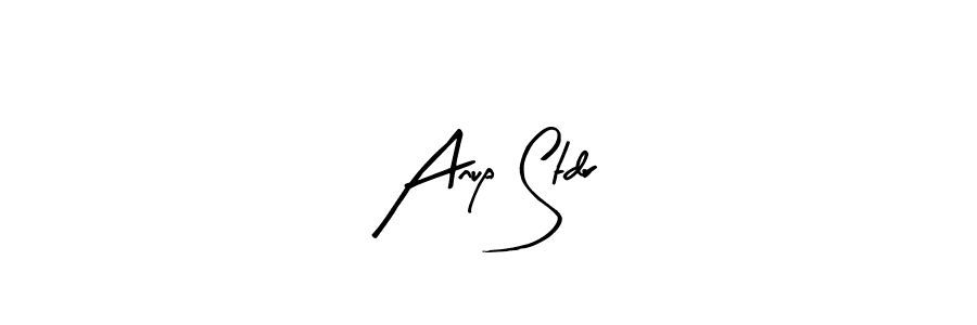 Also You can easily find your signature by using the search form. We will create Anup Stdr name handwritten signature images for you free of cost using Arty Signature sign style. Anup Stdr signature style 8 images and pictures png