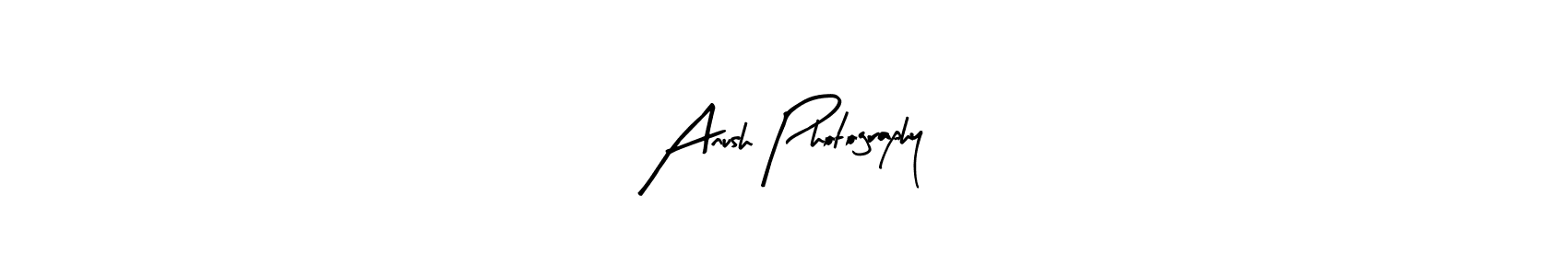 You should practise on your own different ways (Arty Signature) to write your name (Anush Photography) in signature. don't let someone else do it for you. Anush Photography signature style 8 images and pictures png