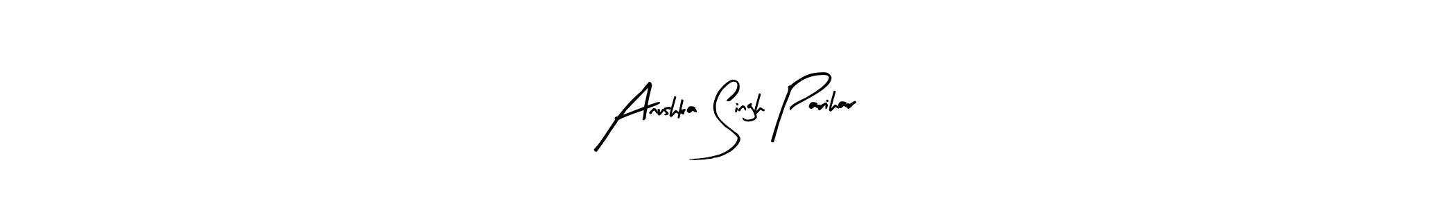 Anushka Singh Parihar stylish signature style. Best Handwritten Sign (Arty Signature) for my name. Handwritten Signature Collection Ideas for my name Anushka Singh Parihar. Anushka Singh Parihar signature style 8 images and pictures png