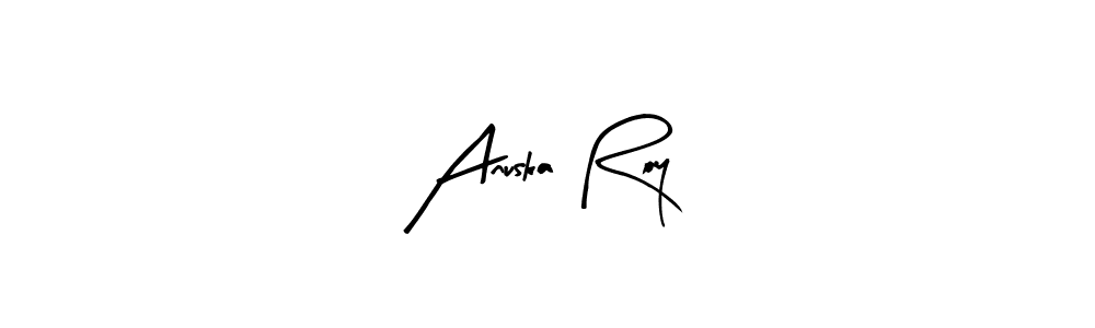 Use a signature maker to create a handwritten signature online. With this signature software, you can design (Arty Signature) your own signature for name Anuska Roy. Anuska Roy signature style 8 images and pictures png