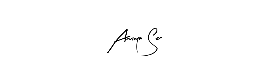 Best and Professional Signature Style for Anusuya Sen. Arty Signature Best Signature Style Collection. Anusuya Sen signature style 8 images and pictures png