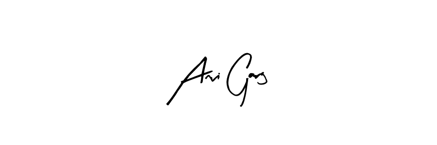 You should practise on your own different ways (Arty Signature) to write your name (Anvi Garg) in signature. don't let someone else do it for you. Anvi Garg signature style 8 images and pictures png