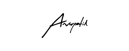 Use a signature maker to create a handwritten signature online. With this signature software, you can design (Arty Signature) your own signature for name Anvirpatil. Anvirpatil signature style 8 images and pictures png