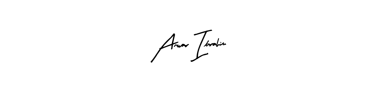The best way (Arty Signature) to make a short signature is to pick only two or three words in your name. The name Anwar Ibrahim include a total of six letters. For converting this name. Anwar Ibrahim signature style 8 images and pictures png