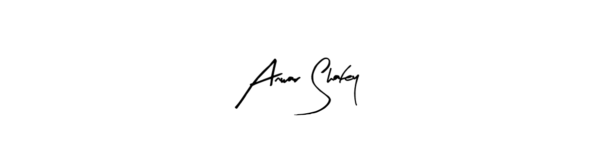 Anwar Shafey stylish signature style. Best Handwritten Sign (Arty Signature) for my name. Handwritten Signature Collection Ideas for my name Anwar Shafey. Anwar Shafey signature style 8 images and pictures png