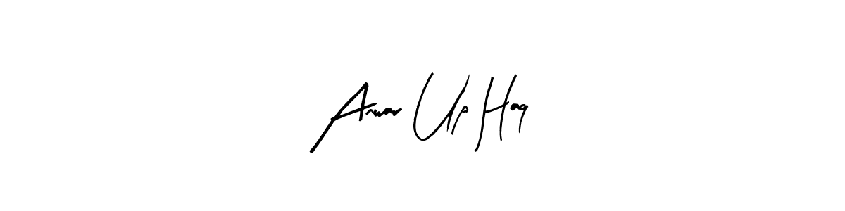 You should practise on your own different ways (Arty Signature) to write your name (Anwar Up Haq) in signature. don't let someone else do it for you. Anwar Up Haq signature style 8 images and pictures png