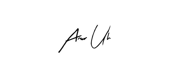 if you are searching for the best signature style for your name Anwr Uh. so please give up your signature search. here we have designed multiple signature styles  using Arty Signature. Anwr Uh signature style 8 images and pictures png