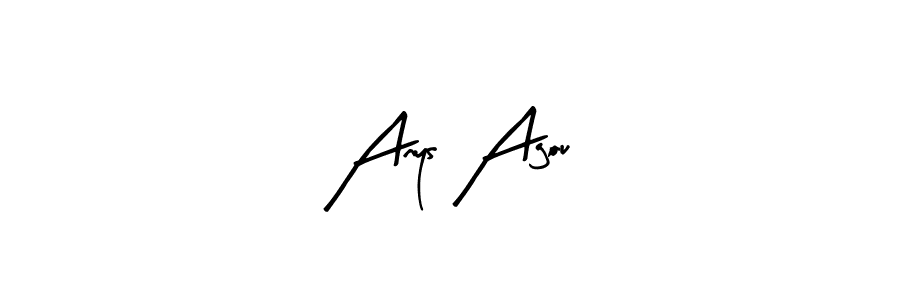 How to make Anys Agou signature? Arty Signature is a professional autograph style. Create handwritten signature for Anys Agou name. Anys Agou signature style 8 images and pictures png