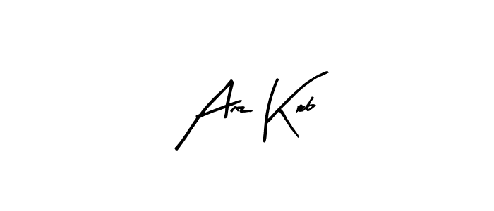 How to make Anz Kob signature? Arty Signature is a professional autograph style. Create handwritten signature for Anz Kob name. Anz Kob signature style 8 images and pictures png