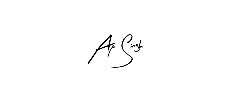 Ap Singh stylish signature style. Best Handwritten Sign (Arty Signature) for my name. Handwritten Signature Collection Ideas for my name Ap Singh. Ap Singh signature style 8 images and pictures png
