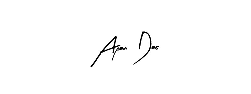 Create a beautiful signature design for name Apan Das. With this signature (Arty Signature) fonts, you can make a handwritten signature for free. Apan Das signature style 8 images and pictures png