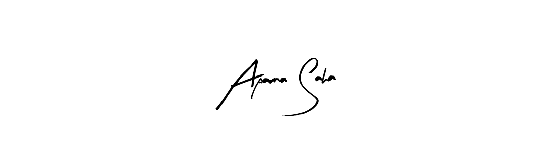 Make a beautiful signature design for name Aparna Saha. With this signature (Arty Signature) style, you can create a handwritten signature for free. Aparna Saha signature style 8 images and pictures png
