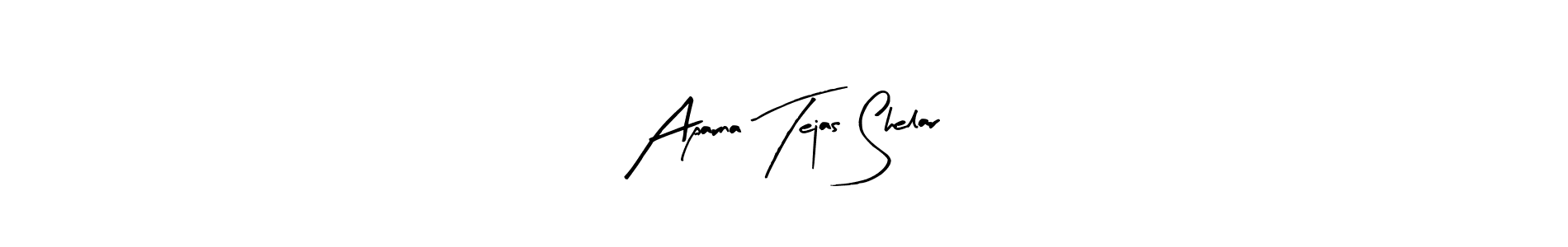 Also we have Aparna Tejas Shelar name is the best signature style. Create professional handwritten signature collection using Arty Signature autograph style. Aparna Tejas Shelar signature style 8 images and pictures png