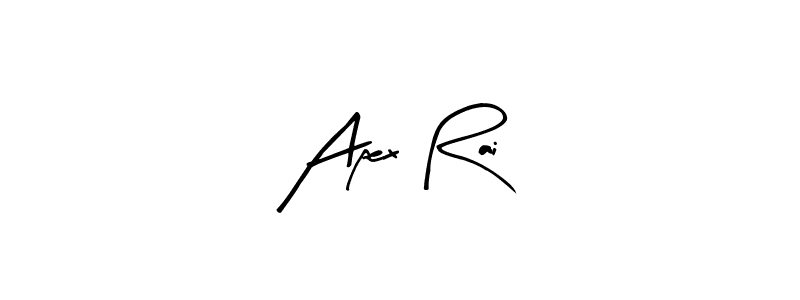 Use a signature maker to create a handwritten signature online. With this signature software, you can design (Arty Signature) your own signature for name Apex Rai. Apex Rai signature style 8 images and pictures png