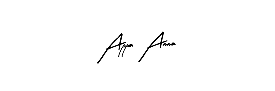 How to make Appa Amma name signature. Use Arty Signature style for creating short signs online. This is the latest handwritten sign. Appa Amma signature style 8 images and pictures png