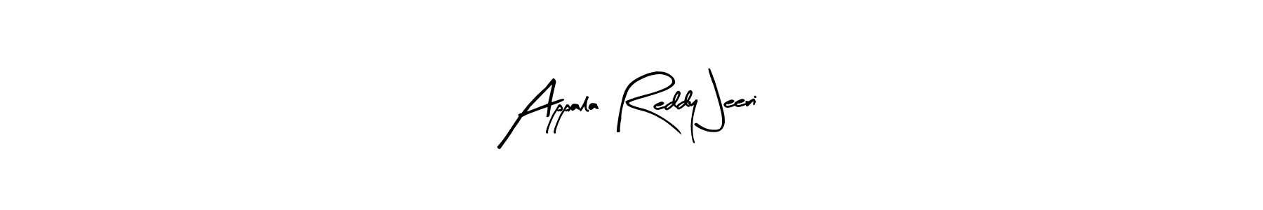 The best way (Arty Signature) to make a short signature is to pick only two or three words in your name. The name Appala Reddy Jeeri include a total of six letters. For converting this name. Appala Reddy Jeeri signature style 8 images and pictures png