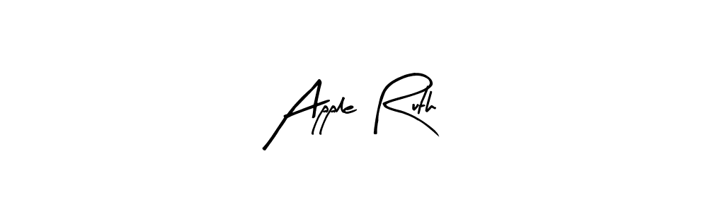How to make Apple Ruth signature? Arty Signature is a professional autograph style. Create handwritten signature for Apple Ruth name. Apple Ruth signature style 8 images and pictures png