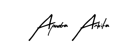 Give your name Apurba Ankita an exquisite flair with the Arty Signature script font. Ideal for contracts, resumes, and formal letterheads. Apurba Ankita signature style 8 images and pictures png