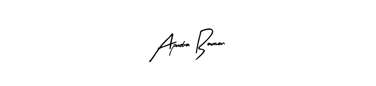 How to make Apurba Barman signature? Arty Signature is a professional autograph style. Create handwritten signature for Apurba Barman name. Apurba Barman signature style 8 images and pictures png