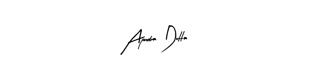 It looks lik you need a new signature style for name Apurba Dutta. Design unique handwritten (Arty Signature) signature with our free signature maker in just a few clicks. Apurba Dutta signature style 8 images and pictures png