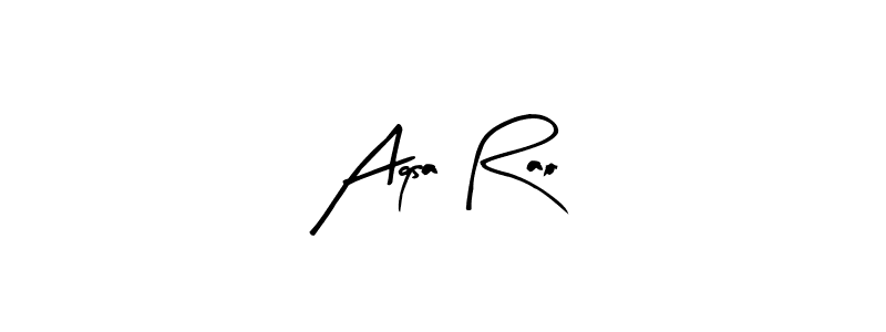 Aqsa Rao stylish signature style. Best Handwritten Sign (Arty Signature) for my name. Handwritten Signature Collection Ideas for my name Aqsa Rao. Aqsa Rao signature style 8 images and pictures png