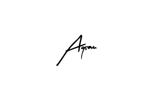 How to make Aqsam name signature. Use Arty Signature style for creating short signs online. This is the latest handwritten sign. Aqsam signature style 8 images and pictures png