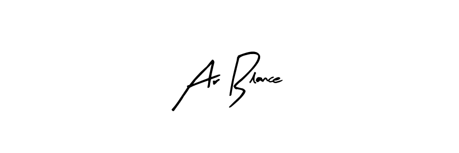 Best and Professional Signature Style for Ar Blance. Arty Signature Best Signature Style Collection. Ar Blance signature style 8 images and pictures png