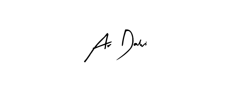Best and Professional Signature Style for Ar Dalvi. Arty Signature Best Signature Style Collection. Ar Dalvi signature style 8 images and pictures png