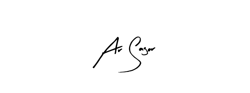 How to make Ar Sagor signature? Arty Signature is a professional autograph style. Create handwritten signature for Ar Sagor name. Ar Sagor signature style 8 images and pictures png