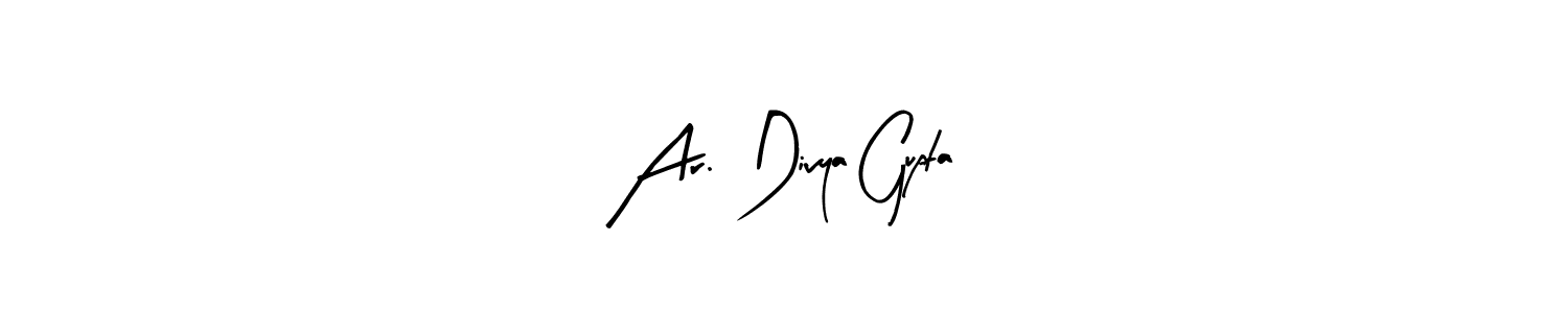 Best and Professional Signature Style for Ar. Divya Gupta. Arty Signature Best Signature Style Collection. Ar. Divya Gupta signature style 8 images and pictures png