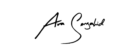 Elevate your brand with a stunning Ara Songahid eSignature. The Arty Signature style provides a balanced, flowing aesthetic for everyday signing. Ara Songahid signature style 8 images and pictures png