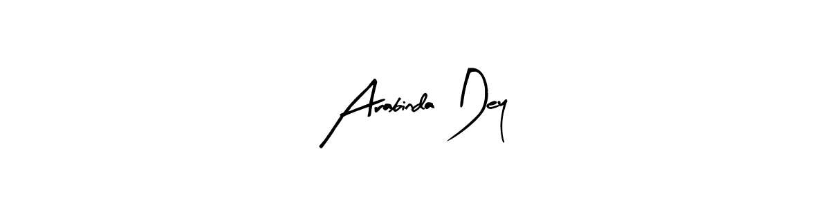 How to make Arabinda Dey name signature. Use Arty Signature style for creating short signs online. This is the latest handwritten sign. Arabinda Dey signature style 8 images and pictures png