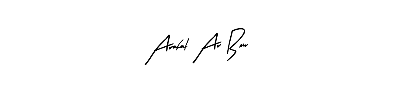 This is the best signature style for the Arafat Ar Bow name. Also you like these signature font (Arty Signature). Mix name signature. Arafat Ar Bow signature style 8 images and pictures png