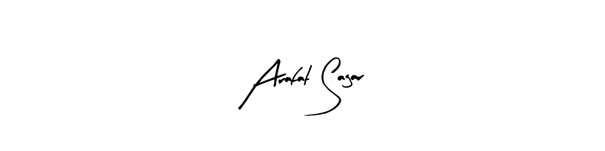 Once you've used our free online signature maker to create your best signature Arty Signature style, it's time to enjoy all of the benefits that Arafat Sagar name signing documents. Arafat Sagar signature style 8 images and pictures png