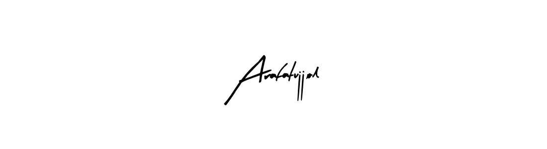 Here are the top 10 professional signature styles for the name Arafatujjol. These are the best autograph styles you can use for your name. Arafatujjol signature style 8 images and pictures png