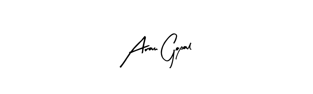 You should practise on your own different ways (Arty Signature) to write your name (Aram Gopal) in signature. don't let someone else do it for you. Aram Gopal signature style 8 images and pictures png
