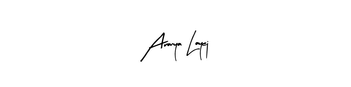 Make a beautiful signature design for name Aranya Layej. Use this online signature maker to create a handwritten signature for free. Aranya Layej signature style 8 images and pictures png