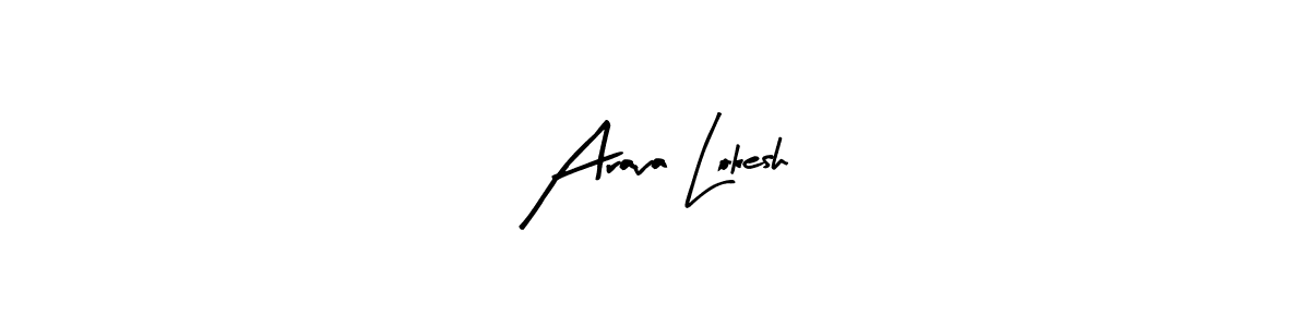 Best and Professional Signature Style for Arava Lokesh. Arty Signature Best Signature Style Collection. Arava Lokesh signature style 8 images and pictures png