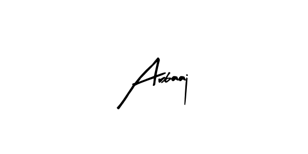 Make a beautiful signature design for name Arbaaj. Use this online signature maker to create a handwritten signature for free. Arbaaj signature style 8 images and pictures png