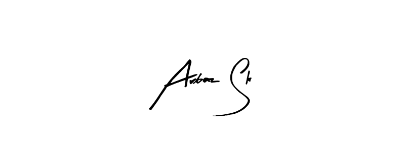 Design your own signature with our free online signature maker. With this signature software, you can create a handwritten (Arty Signature) signature for name Arbaz Sk. Arbaz Sk signature style 8 images and pictures png